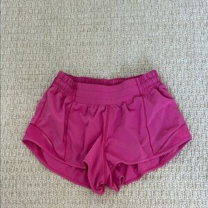 lululemon athletica Fuchsia Athletic Shorts
